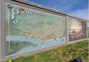 Mountain Mural On Wall Paducah Flood Wall Mural Picture Of Floodwall Murals
