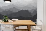 Mountain Mural Wall Art Mountain Mural Wall Art Wallpaper Peel and Stick