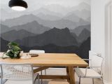 Mountain Mural Wall Art Mountain Mural Wall Art Wallpaper Peel and Stick