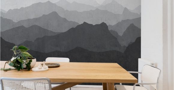 Mountain Mural Wall Art Wallpaper Mountain Mural Wall Art Wallpaper Peel and Stick