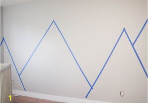 Mountain Wall Mural Diy Diy Nursery Mountain Mural Baby