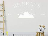 Mountain Wall Mural Kids Mountain Nursery Room Wall Stickers Arrow Star Rustic Wall