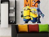 Movie themed Wall Murals Movie Yellow Man Wall Stickers Kids Room Decorations 1410 Diy Pvc Cartoon Home Decals Children T 3d Mural Art 3 5