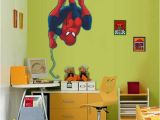 Movie themed Wall Murals Spiderman Cartoon Wall Sticker Pvc Self Adhesive Movie Wall Decal for Kids Room and Living Room Home Decoration Decorative Stickers for the Wall