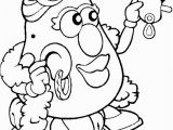 Mr and Mrs Potato Head Coloring Pages Coloring Mrs Potato Head Picture Print This Drawing for