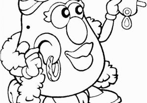 Mr and Mrs Potato Head Coloring Pages Coloring Mrs Potato Head Picture Print This Drawing for