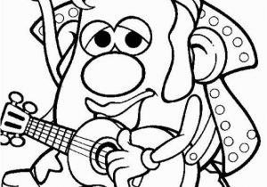 Mr and Mrs Potato Head Coloring Pages Kids N Fun