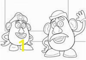 Mr and Mrs Potato Head Coloring Pages Mr and Mrs Potato Head