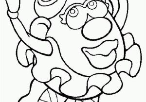 Mr and Mrs Potato Head Coloring Pages Mr Potato Head Coloring Page Coloring Home