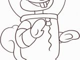 Mr Crabs Coloring Pages Spongebob Character Drawings with Coor
