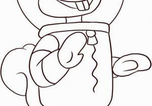 Mr Crabs Coloring Pages Spongebob Character Drawings with Coor