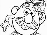 Mr Potato Head Printable Coloring Pages Kids N Fun