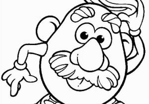 Mr Potato Head Printable Coloring Pages Kids N Fun