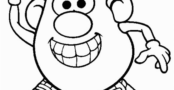 Mr Potato Head Printable Coloring Pages Mr Potatohead Coloring Page Print Mr Potatohead