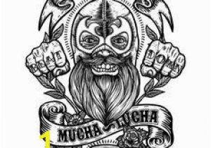 Mucha Lucha Coloring Pages El Luchador Mucha Lucha Oscar Postigo