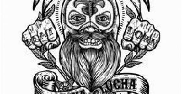 Mucha Lucha Coloring Pages El Luchador Mucha Lucha Oscar Postigo