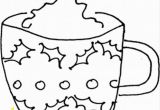 Mug Coloring Page Printable Mug Coloring Sheet Coloring Pages