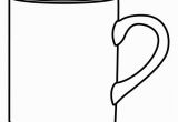 Mug Coloring Page Printable Mug Coloring Sheet Coloring Pages