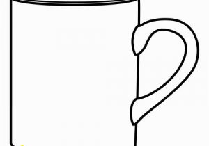 Mug Coloring Page Printable Mug Coloring Sheet Coloring Pages