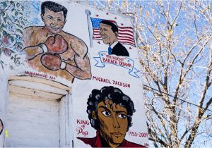 Muhammad Ali Wall Mural Gallery Chicago S Political Murals