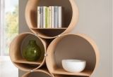 Mural Floating Shelf 6 Round Wall Shelves Depth Incl Wall Holder and Shelf Shelving