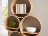 Mural Floating Shelf 6 Round Wall Shelves Depth Incl Wall Holder and Shelf Shelving