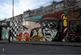 Mural On Concrete Wall Murals — D Face