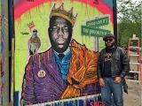 Mural Painter Nyc Biggie by Sacsix In Nyc Street Art In 2018 Pinterest