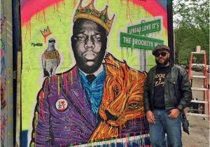 Mural Painter Nyc Biggie by Sacsix In Nyc Street Art In 2018 Pinterest