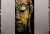 Mural Painting Companies 2019 2017 Hd Printed Canvas Wall Art Buddha Meditation Painting