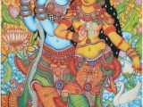 Mural Painting In India 1013 Best Kerala Mural Paintings Images In 2019