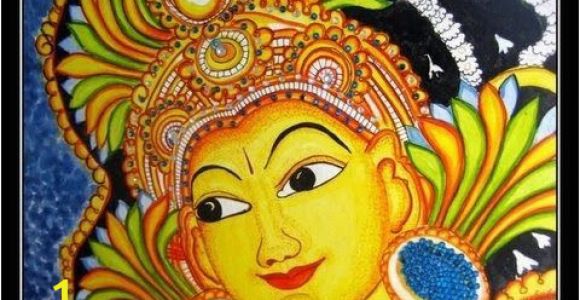 Mural Painting Materials Kerala Mural Paintings are Frescos Strictly Using Naturally