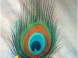 Mural Painting On Fabric Peacock Feather â¤ Mural â¤