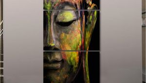 Mural Painting Prices 2019 2017 Hd Printed Canvas Wall Art Buddha Meditation Painting