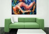 Mural Painting Prices 2019 Lovers Nude Y Wall Art Hand Painted Oil Painting Nude Women