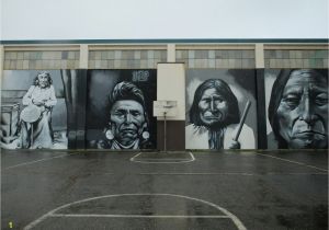 Mural Painting Seattle Mural Of Chief Seattle Chief Joseph Geronimo and Sitting Bull