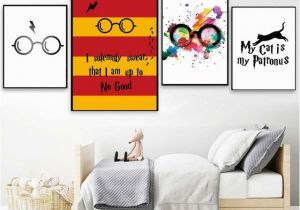 Mural Printing Service Classic Movies Harry Potter Glasses Poster&prints Modern Home Decor