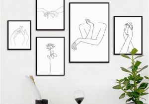 Mural Printing Service Y Women Body nordic Poster&print Modern Canvas Painting Abstract
