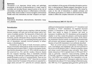 Mural Thrombus Treatment Immunohistochemical Detection Of Mmp 2 and Mmp 9 In A Stasis Induced