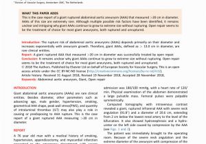 Mural Thrombus Treatment Mechanical Wall Stress In Abdominal Aortic Aneurysm Influence Of