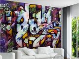 Mural Wall Art Decor Custom Mural Wallpaper Street Art Graffiti Design Bar Cafe