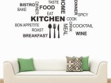 Mural Wall Art Stickers Kitchen Rules Quote Wall Stickers Vinyl Art Mural Decal