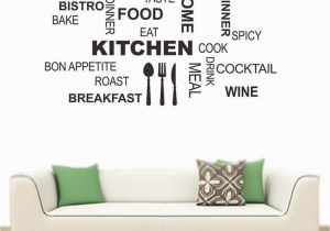 Mural Wall Art Stickers Kitchen Rules Quote Wall Stickers Vinyl Art Mural Decal