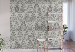 Mural Wall Hangings Indian Indian Raindrops Sienna Wall Mural by Sharonturner