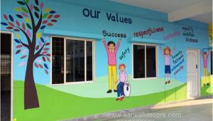 Mural Wall Painting Services Educational theme Wall Painting