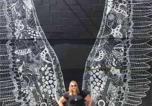 Mural Walls In Nashville What Lifts You Wings at the Gulch Nashville Makes A Perfect