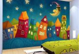 Murals for Boys Room Custom Wall Paper Cartoon Children Castle 3d Wall Murals Kids