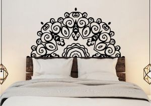 Murals for Boys Room Headboard Wall Sticker Wall Mural Bed Bedside Mandala Vinyl