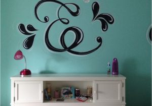Murals for Girls Room Bining Music and Paris to This Room