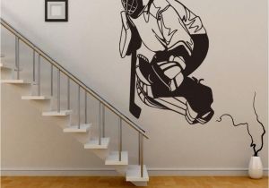 Murals for Outdoor Walls Outdoor Skier Wall Stickers Waterproof Pvc Wallpapers Murals Can Be